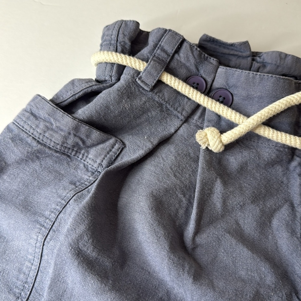Free People Coney Beach Shorts Blue Large - Picture 5 of 12